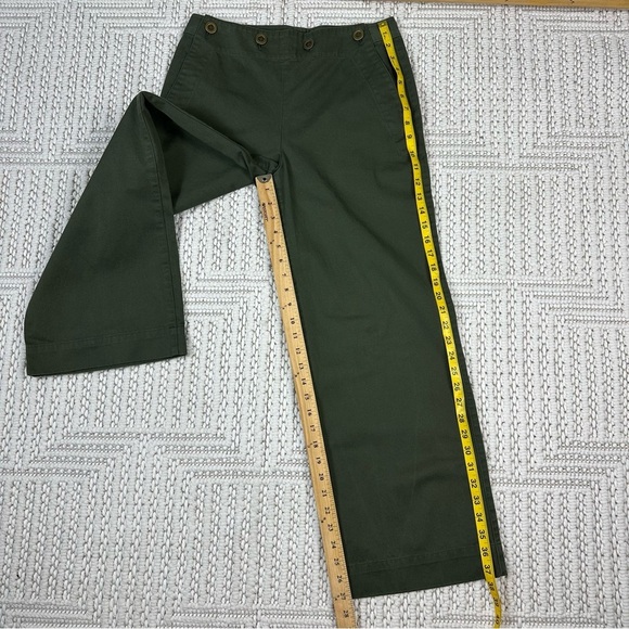 Theory Pants Size 4 Namid Ts Washed Wide Leg Chinos - Picture 13 of 17